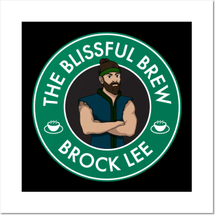 Brock Lee Tea Shop Logo Posters and Art